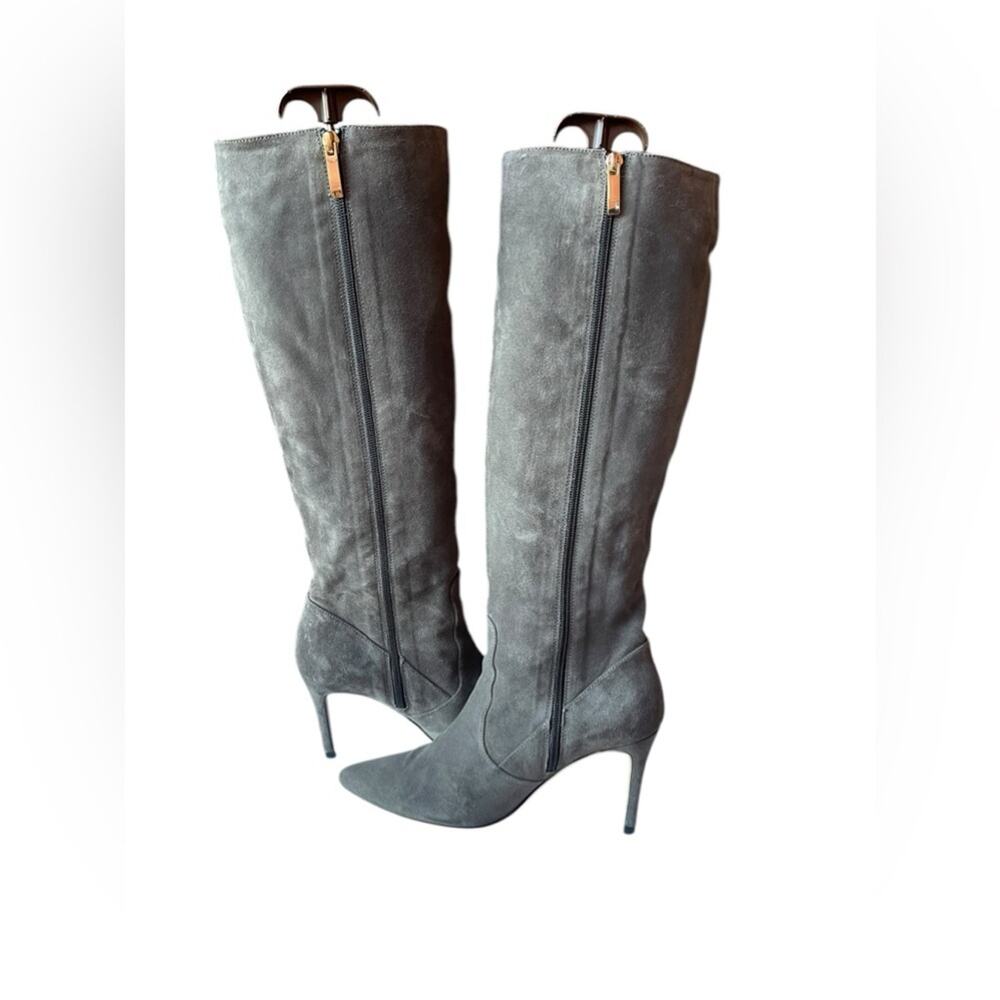 L'Agence Woman Suede Heel  Boot Size 38